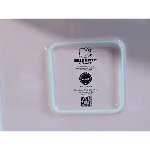 Zrike Brands Mummy Hello Kitty Halloween Square Cake Baking Pan By Sanrio Pink - Picture 4 of 5